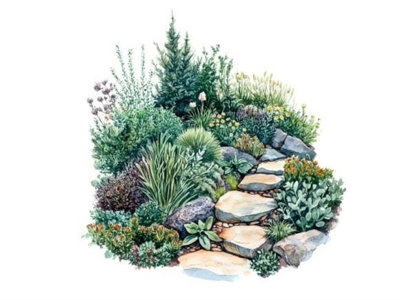 Download 10 Floral Botanical Garden Scene Clipart - Premium Resources