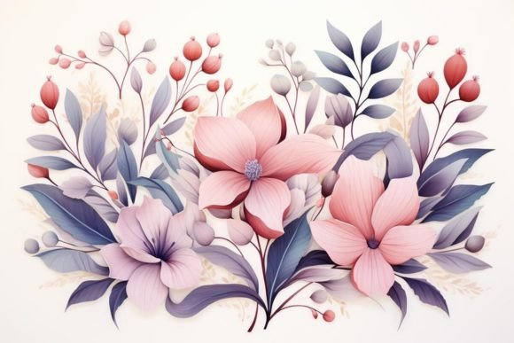 Download Graphic Art Garden Scene Illustration - Premium Bundle