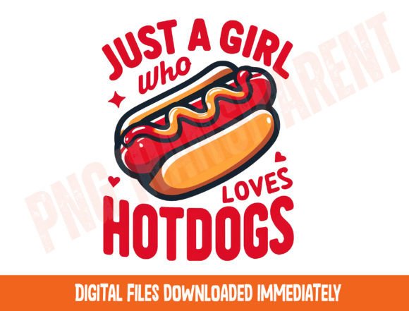 Download Cute Hot Dog Lover, Just a Girl Who Loves - Dog lover Collection