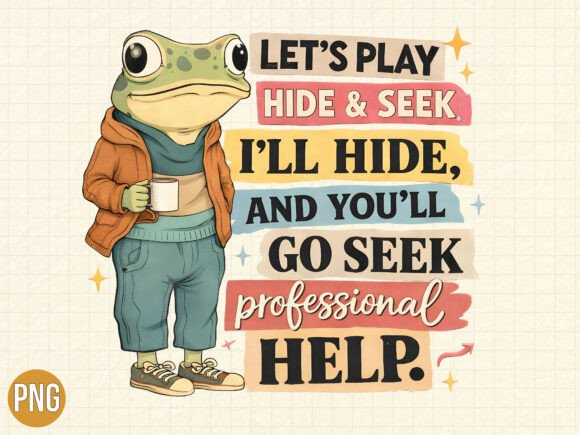 Download Funny Hide Seek Play Sarcastic Frog PNG - Frog Collection