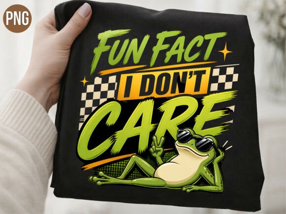 Download Fun Fact I Don't Care Frog PNG - Frog Collection