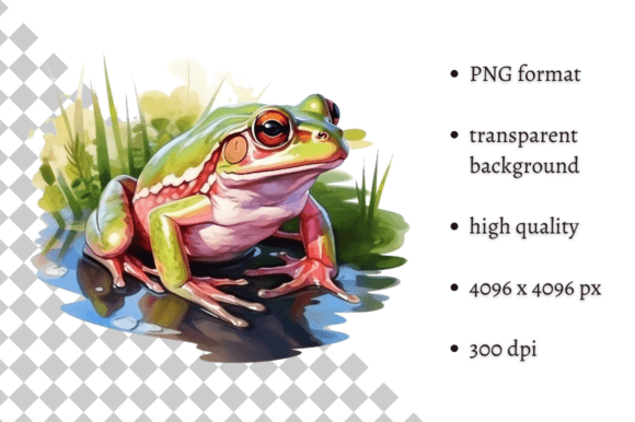 Download Watercolor Frog Illustration - Frog Collection