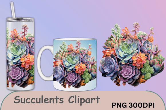 Download Succulent Clipart Sublimation - Succulent clipart Collection