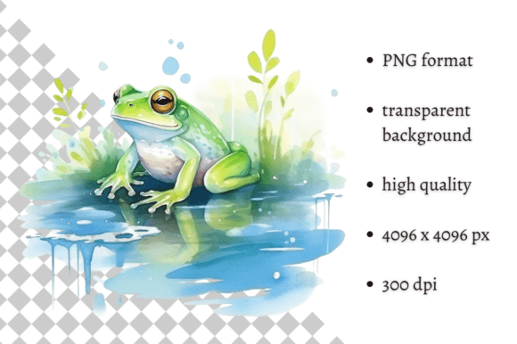 Download Watercolor Frog Illustration - Frog Collection