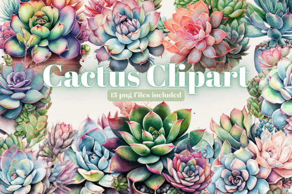 Download Succulent Clipart, Cactus Png - Succulent clipart Collection