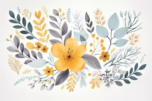 Download Graphic Art Garden Scene Illustration - Premium Resources