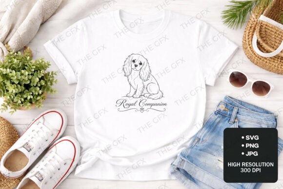 Download Royal Companion Dog Lover SVG Design - Dog lover Collection